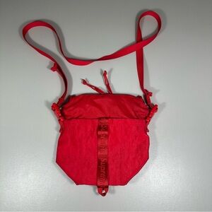 Supreme Neck Pouch Dark Red Cordura FW20